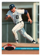 Mark Salas - Detroit Tigers (MLB Baseball Card) 1991 Topps Stadium Club # 456 Mint