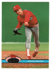 Jamie Moyer - St. Louis Cardinals (MLB Baseball Card) 1991 Topps Stadium Club # 481 Mint