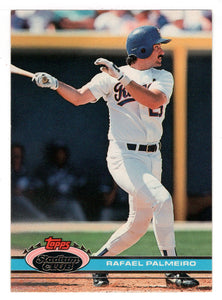 Rafael Palmeiro - Texas Rangers (MLB Baseball Card) 1991 Topps Stadium Club # 502 Mint