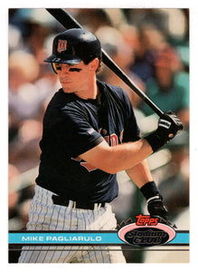 Mike Pagliarulo - Minnesota Twins (MLB Baseball Card) 1991 Topps Stadium Club # 522 Mint