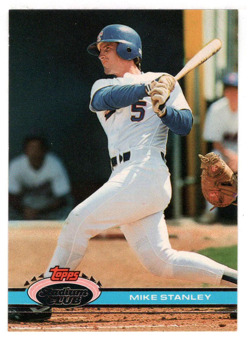 Mike Stanley - Texas Rangers (MLB Baseball Card) 1991 Topps Stadium Club # 526 Mint