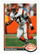 Barney Bussey RC - Cincinnati Bengals (NFL Football Card) 1991 Upper Deck # 69 Mint