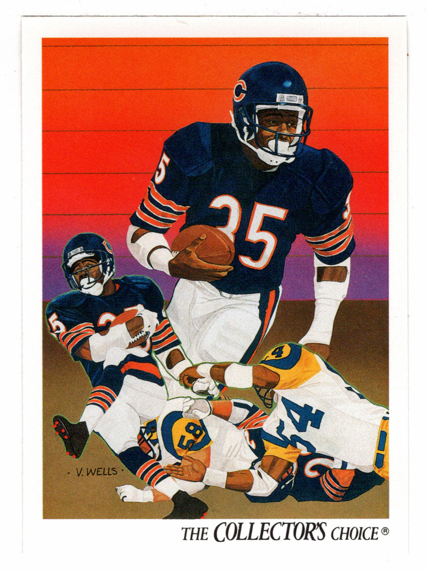 Neal Anderson - Chicago Bears - Team Checklist (NFL Football Card) 1991 Upper Deck # 72 Mint