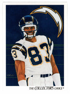 Anthony Miller - San Diego Chargers - Team Checklist (NFL Football Card) 1991 Upper Deck # 79 Mint
