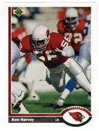 Ken Harvey - Phoenix Cardinals (NFL Football Card) 1991 Upper Deck # 135 Mint