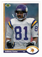 Anthony Carter - Minnesota Vikings (NFL Football Card) 1991 Upper Deck # 236 Mint