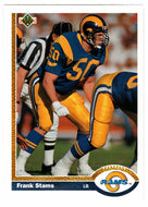 Frank Stams - Los Angeles Rams (NFL Football Card) 1991 Upper Deck # 332 Mint