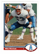 Mike Munchak - Houston Oilers (NFL Football Card) 1991 Upper Deck # 333 Mint