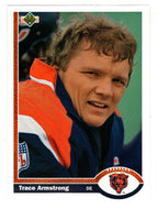 Trace Armstrong - Chicago Bears (NFL Football Card) 1991 Upper Deck # 342 Mint