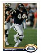 Martin Bayless - San Diego Chargers (NFL Football Card) 1991 Upper Deck # 350 Mint