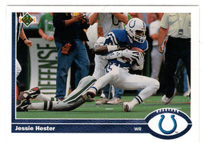 Jessie Hester - Indianapolis Colts (NFL Football Card) 1991 Upper Deck # 414 Mint