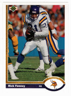 Rick Fenney - Minnesota Vikings (NFL Football Card) 1991 Upper Deck # 425 Mint