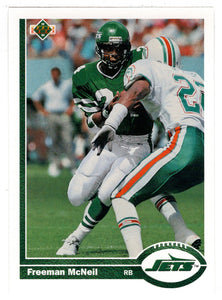 Freeman McNeil - New York Jets (NFL Football Card) 1991 Upper Deck # 431 Mint