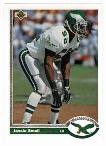 Jessie Small - Philadelphia Eagles (NFL Football Card) 1991 Upper Deck # 439 Mint