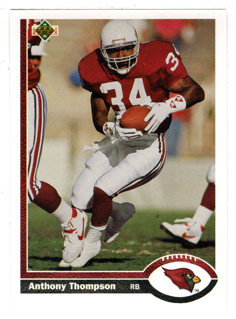 Anthony Thompson - Phoenix Cardinals (NFL Football Card) 1991 Upper Deck # 449 Mint