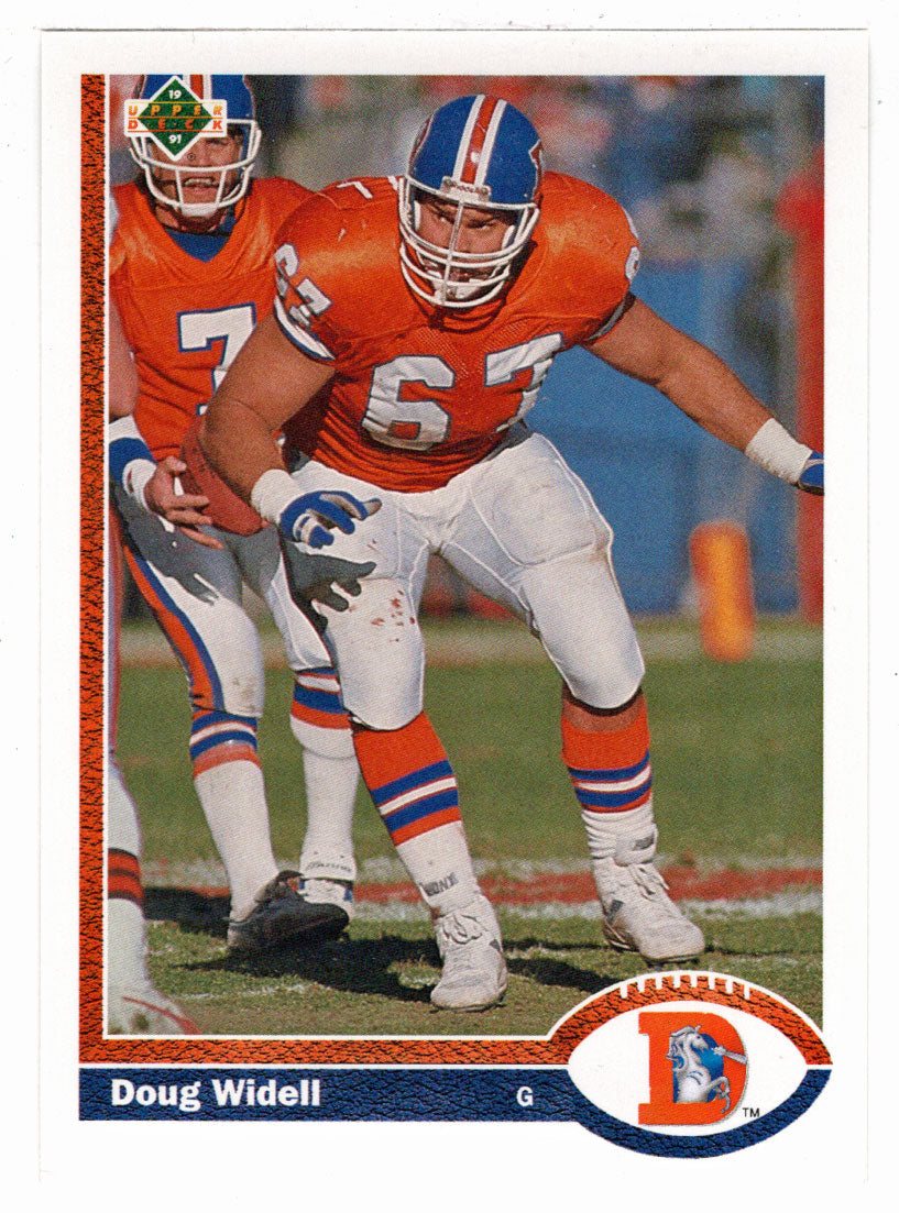 Doug Widell - Denver Broncos (NFL Football Card) 1991 Upper Deck # 479 Mint