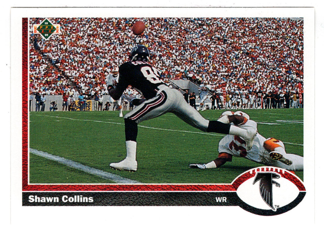Shawn Collins - Atlanta Falcons (NFL Football Card) 1991 Upper Deck # 481 Mint