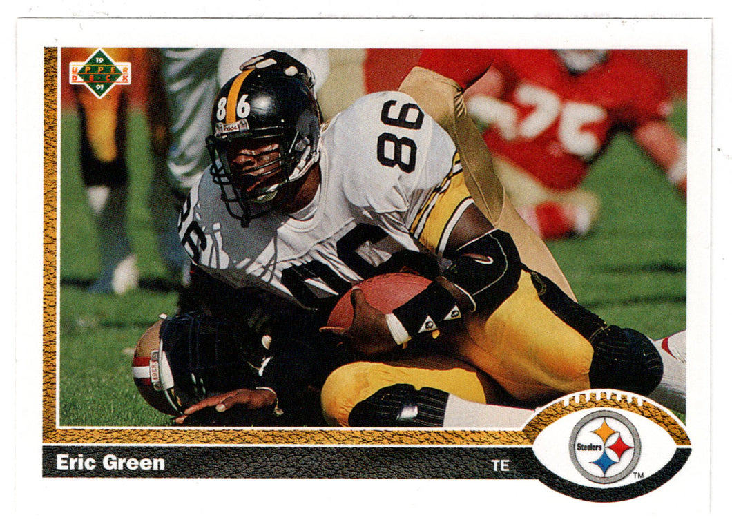 Eric Green - Pittsburgh Steelers (NFL Football Card) 1991 Upper Deck # 486 Mint