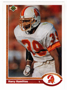 Harry Hamilton - Tampa Bay Buccaneers (NFL Football Card) 1991 Upper Deck # 487 Mint
