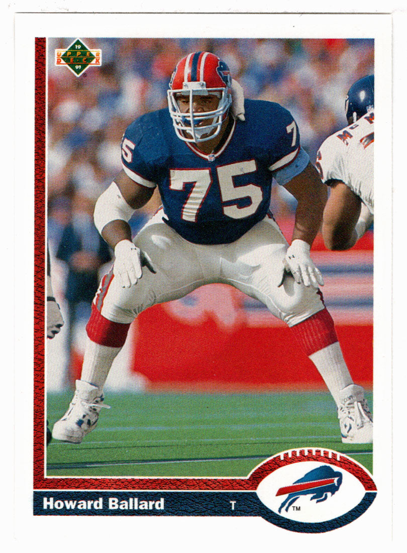Howard Ballard - Buffalo Bills (NFL Football Card) 1991 Upper Deck # 506 Mint