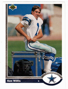 Ken Willis - Dallas Cowboys (NFL Football Card) 1991 Upper Deck # 514 Mint