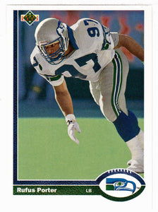 Rufus Porter - Seattle Seahawks (NFL Football Card) 1991 Upper Deck # 516 Mint