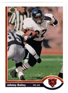 Johnny Bailey - Chicago Bears (NFL Football Card) 1991 Upper Deck # 522 Mint