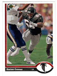 Darion Conner - Atlanta Falcons (NFL Football Card) 1991 Upper Deck # 531 Mint