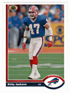 Kirby Jackson RC - Buffalo Bills (NFL Football Card) 1991 Upper Deck # 533 Mint