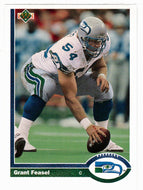 Grant Feasel - Seattle Seahawks (NFL Football Card) 1991 Upper Deck # 538 Mint