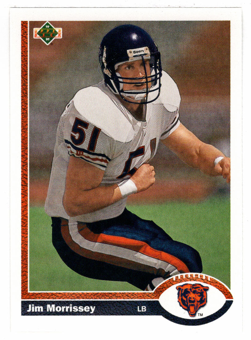 Jim Morrissey RC - Chicago Bears (NFL Football Card) 1991 Upper Deck # 547 Mint