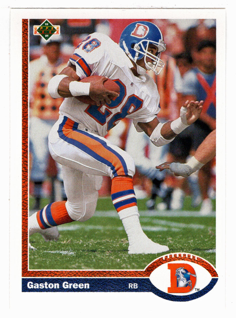 Gaston Green - Denver Broncos (NFL Football Card) 1991 Upper Deck # 551 Mint