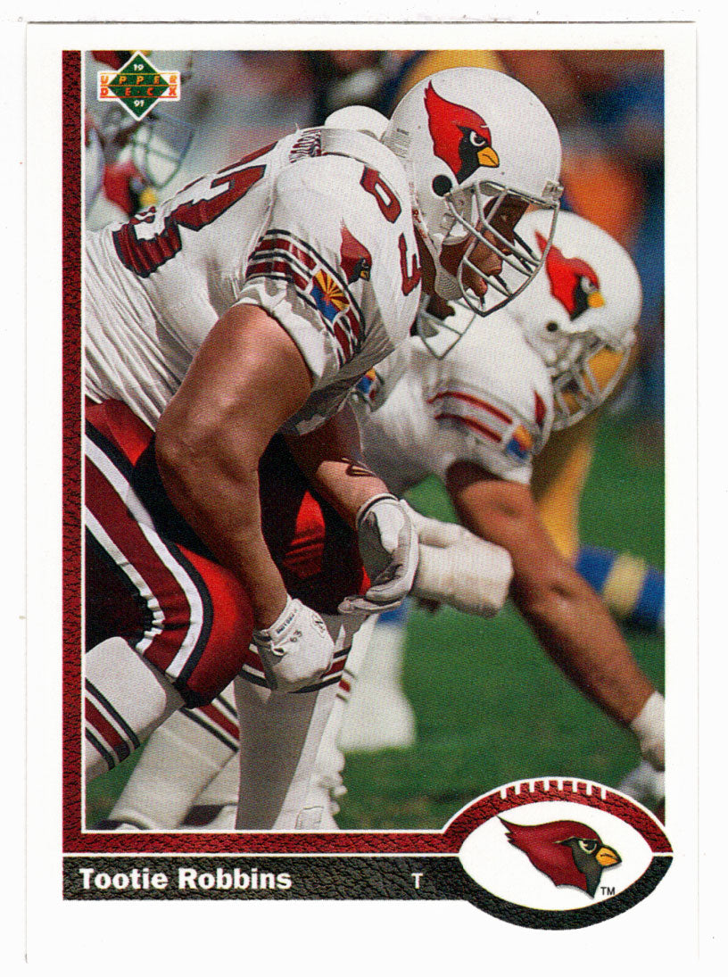 Tootie Robbins - Phoenix Cardinals (NFL Football Card) 1991 Upper Deck # 595 Mint