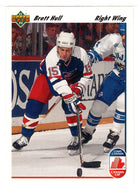 Brett Hull - USA - Canada Cup (NHL Hockey Card) 1991-92 Upper Deck # 33 Mint