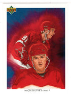 Sergei Fedorov - Detroit Red Wings Checklist (NHL Hockey Card) 1991-92 Upper Deck # 82 Mint