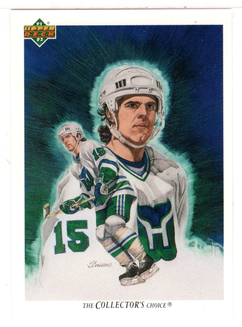 John Cullen - Hartford Whalers Checklist (NHL Hockey Card) 1991-92 Upper Deck # 84 Mint