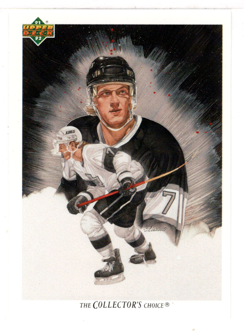 Tomas Sandstrom - Los Angeles Kings Checklist (NHL Hockey Card) 1991-92 Upper Deck # 85 Mint