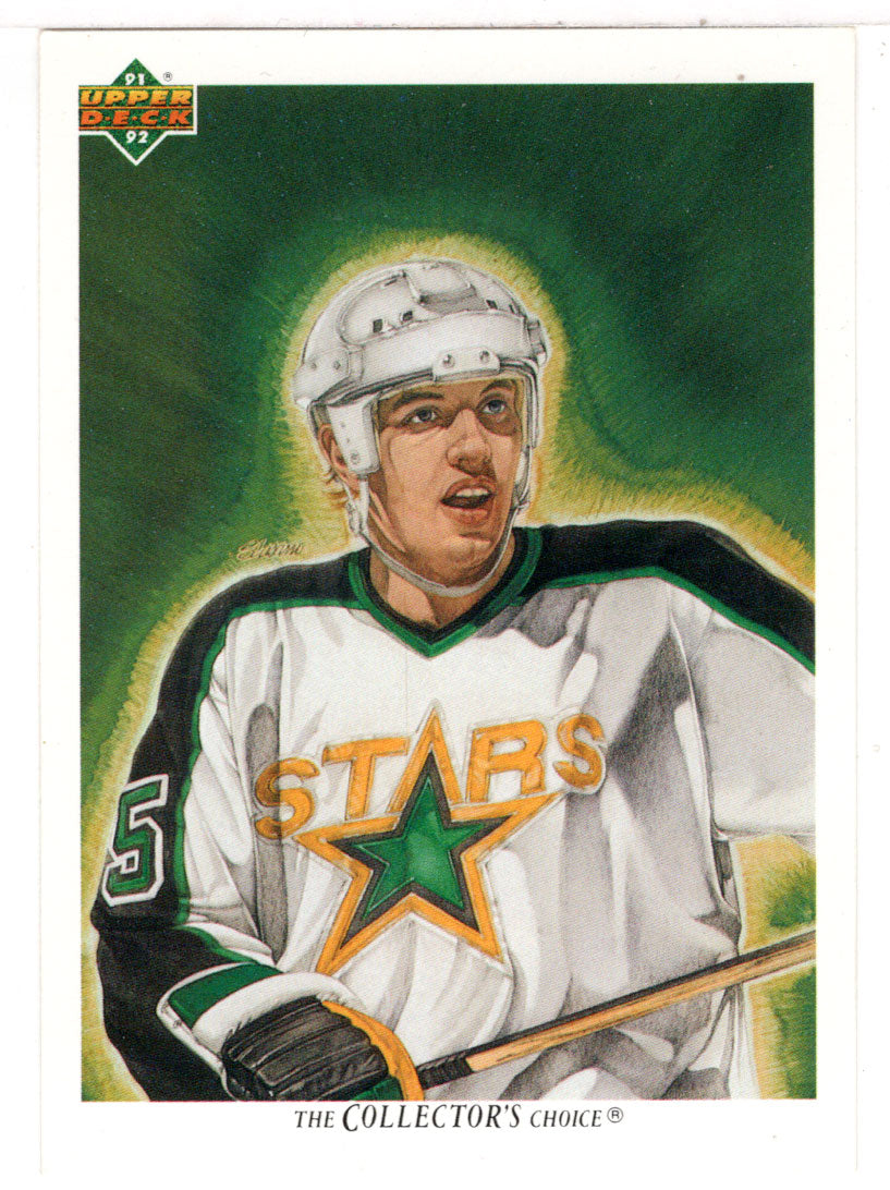 Dave Gagner - Minnesota North Stars Checklist (NHL Hockey Card) 1991-92 Upper Deck # 86 Mint