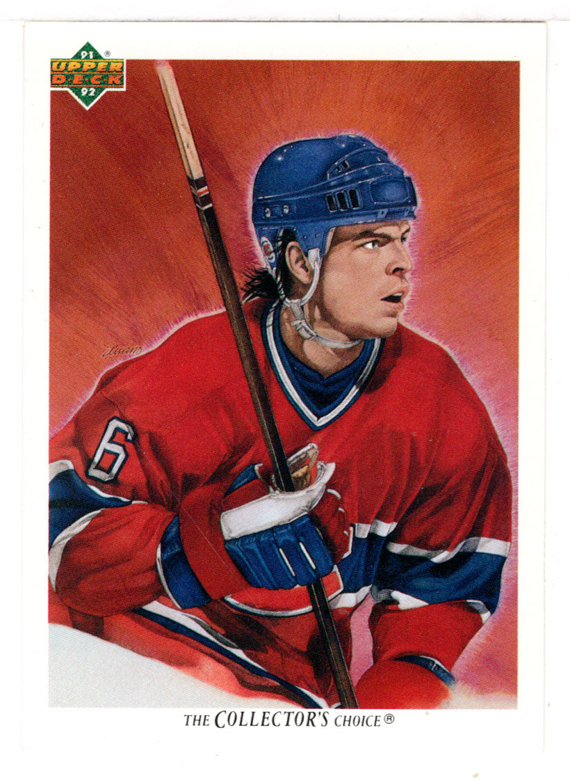 Russ Courtnall - Montreal Canadiens Checklist (NHL Hockey Card) 1991-92 Upper Deck # 87 Mint