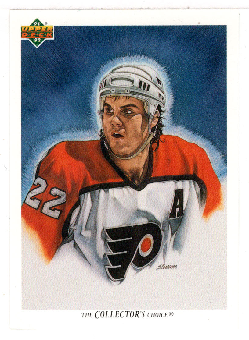 Rick Tocchet - Philadelphia Flyers Checklist (NHL Hockey Card) 1991-92 Upper Deck # 91 Mint