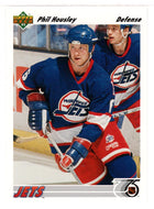 Phil Housley - Winnipeg Jets (NHL Hockey Card) 1991-92 Upper Deck # 106 Mint