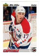 Mike Ridley - Washington Capitals (NHL Hockey Card) 1991-92 Upper Deck # 112 Mint