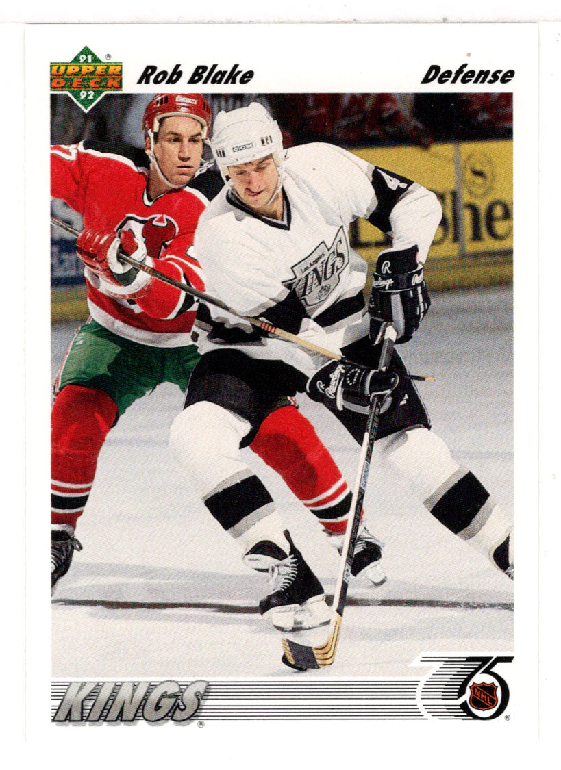 Rob Blake - Los Angeles Kings (NHL Hockey Card) 1991-92 Upper Deck # 148 Mint