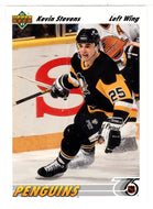 Kevin Stevens - Pittsburgh Penguins (NHL Hockey Card) 1991-92 Upper Deck # 154 Mint