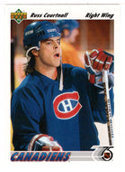 Russ Courtnall - Montreal Canadiens (NHL Hockey Card) 1991-92 Upper Deck # 168 Mint