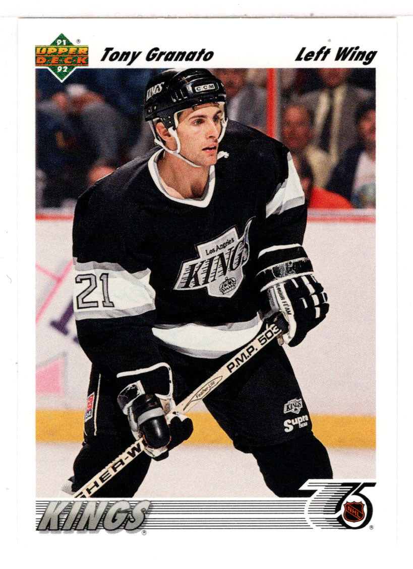 Tony Granato - Los Angeles Kings (NHL Hockey Card) 1991-92 Upper Deck # 172 Mint