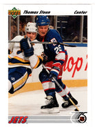 Thomas Steen - Winnipeg Jets (NHL Hockey Card) 1991-92 Upper Deck # 181 Mint