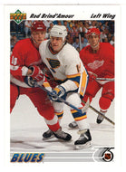 Rod Brind'Amour - St. Louis Blues (NHL Hockey Card) 1991-92 Upper Deck # 189 Mint