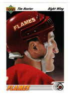 Tim Hunter - Calgary Flames (NHL Hockey Card) 1991-92 Upper Deck # 221 Mint