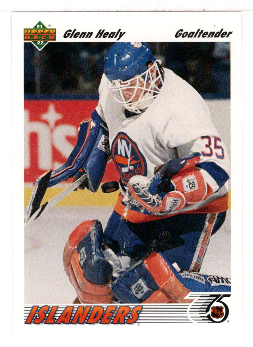 Glenn Healy - New York Islanders (NHL Hockey Card) 1991-92 Upper Deck # 224 Mint